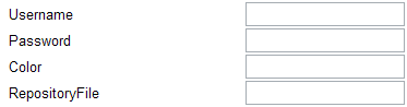 Connector config form rows example